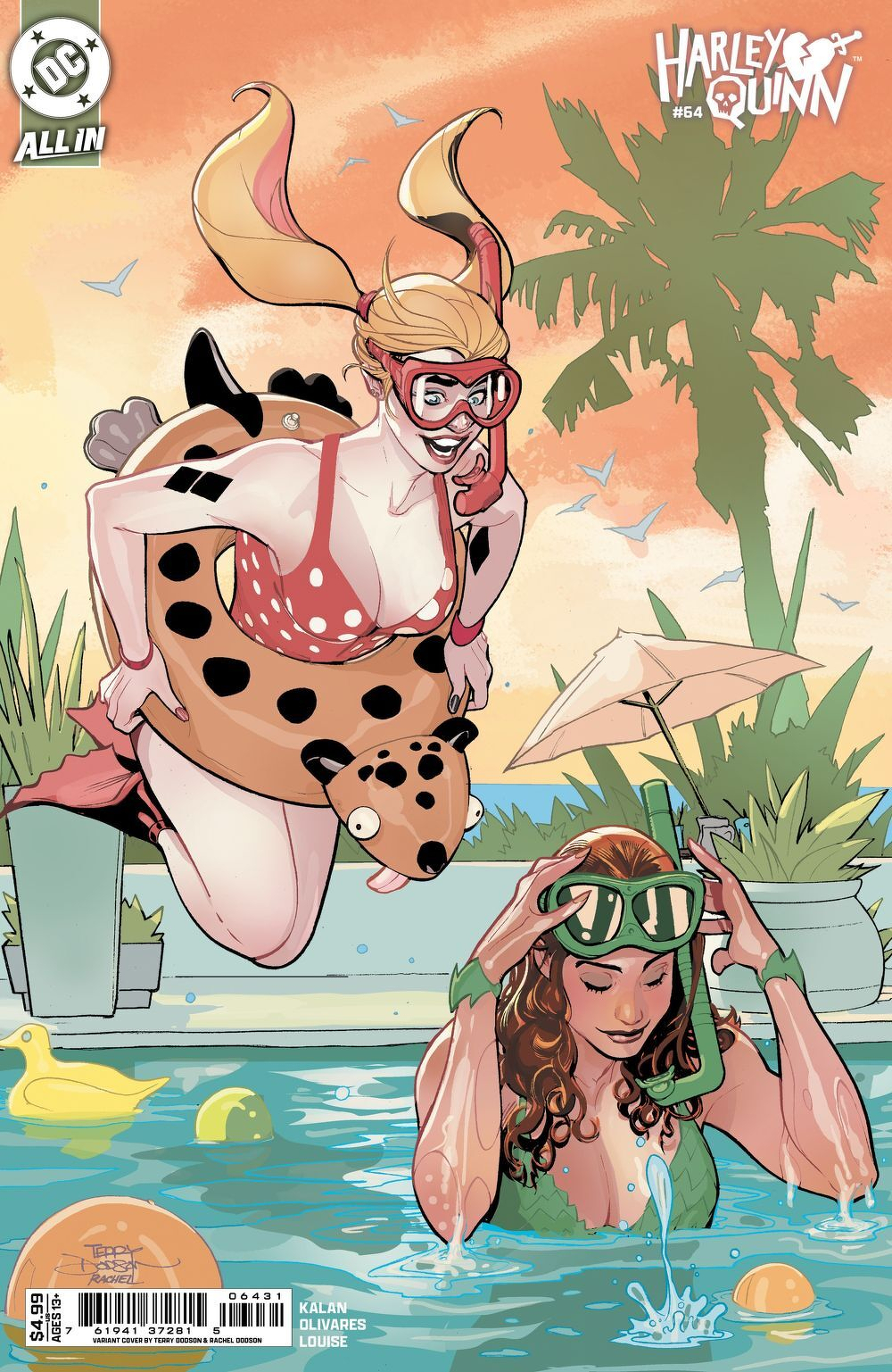 Harley Quinn #64 (Cover C Terry Dodson & Rachel Dodson Card Stock Variant)
