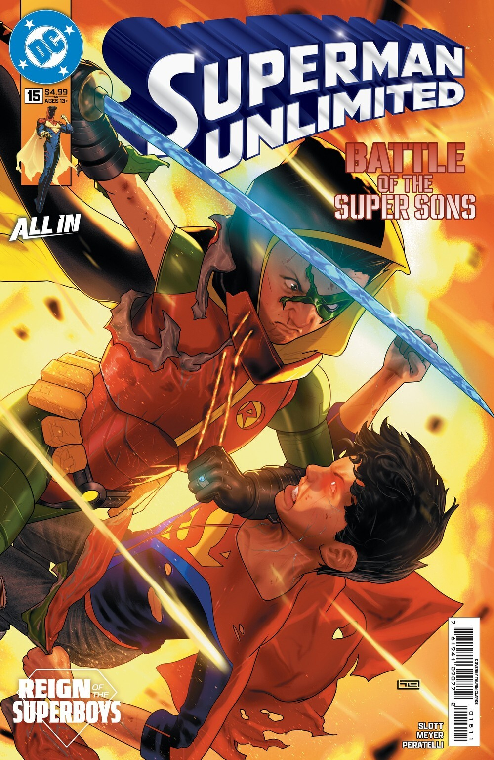 Superman Unlimited #15 (Cover A Taurin Clarke)(The Reign Of The Superboys)