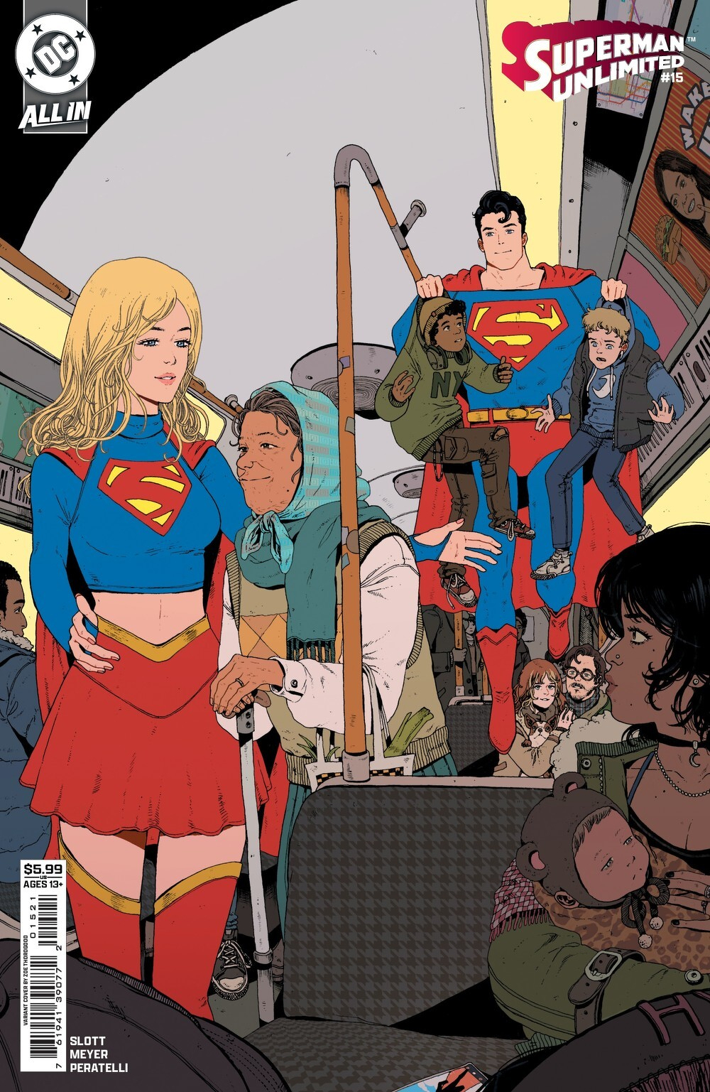 Superman Unlimited #15 (Cover B Zoe Thorogood Card Stock Variant)(The Reign Of The Superboys)