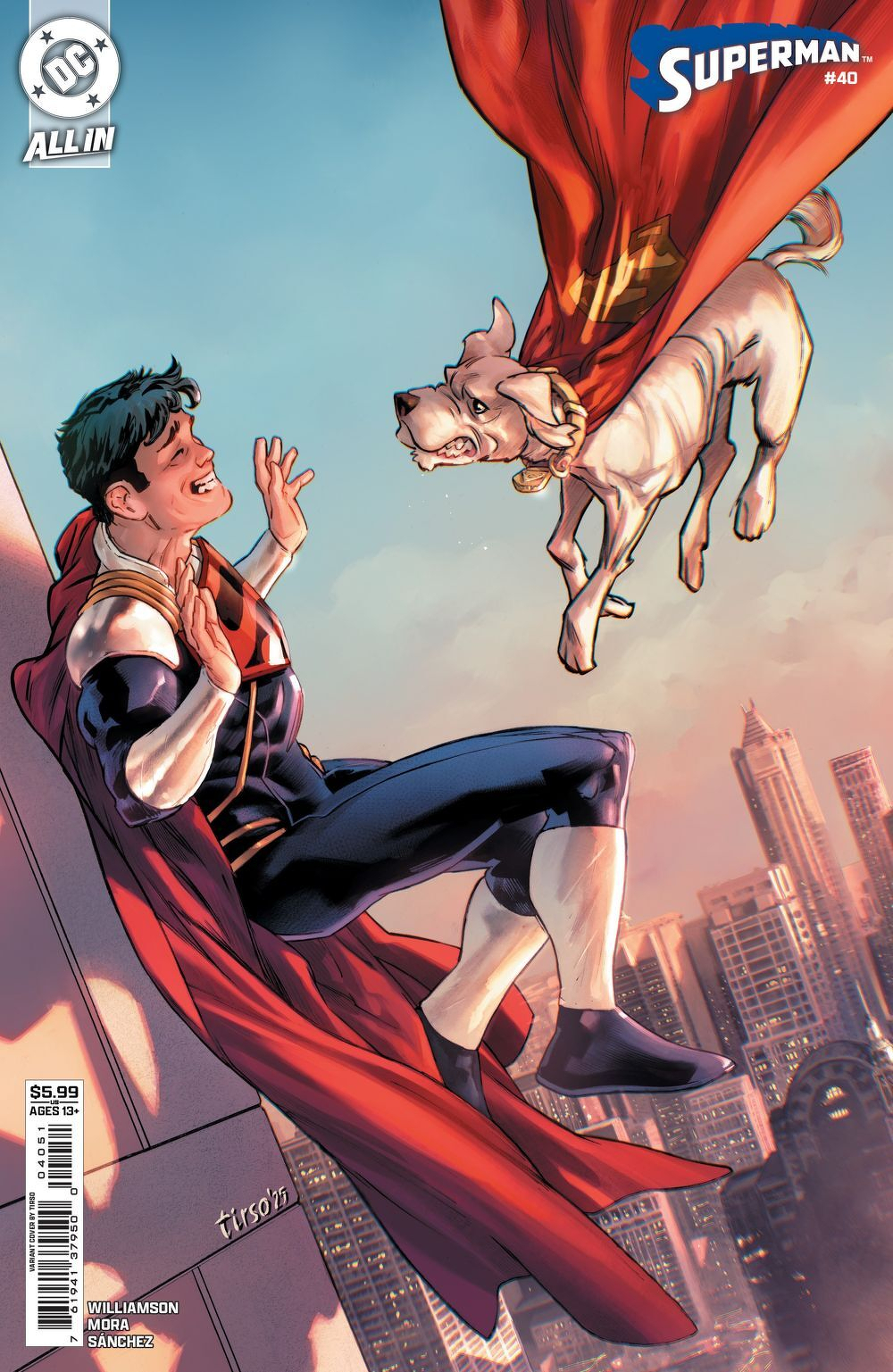 Superman #40 (Cover E Tirso Cons Card Stock Variant)