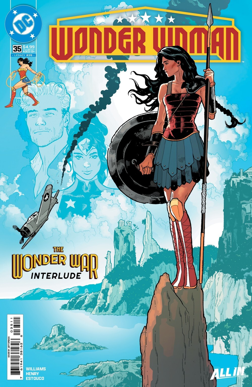 Wonder Woman #35 (Cover A Jeff Spokes)