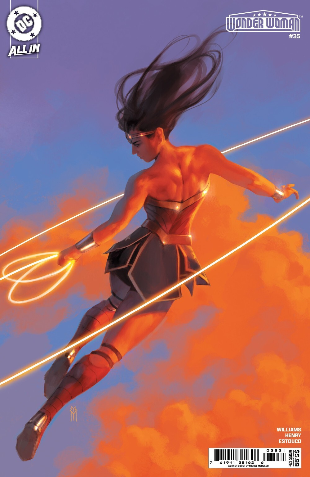 Wonder Woman #35 (Cover C Miguel Mercado Card Stock Variant)
