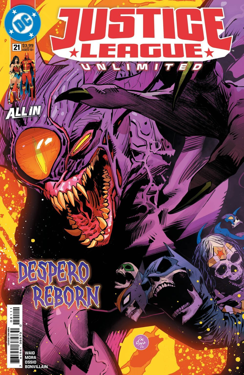 Justice League Unlimited #21 (Cover A Dan Mora)