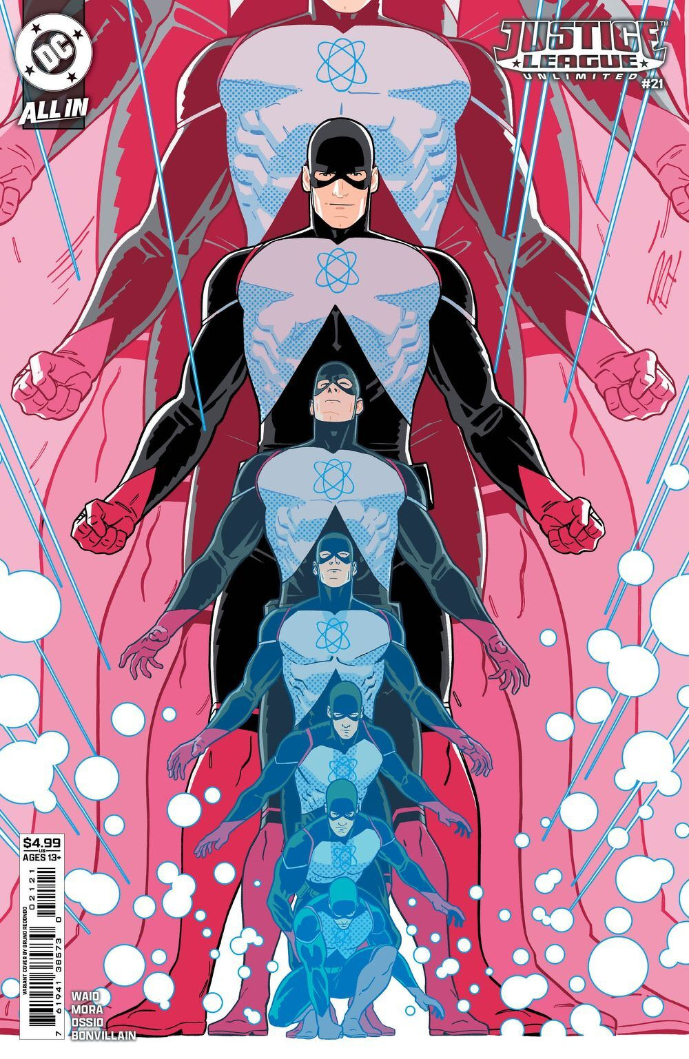 Justice League Unlimited #21 (Cover B Bruno Redondo Card Stock Variant)