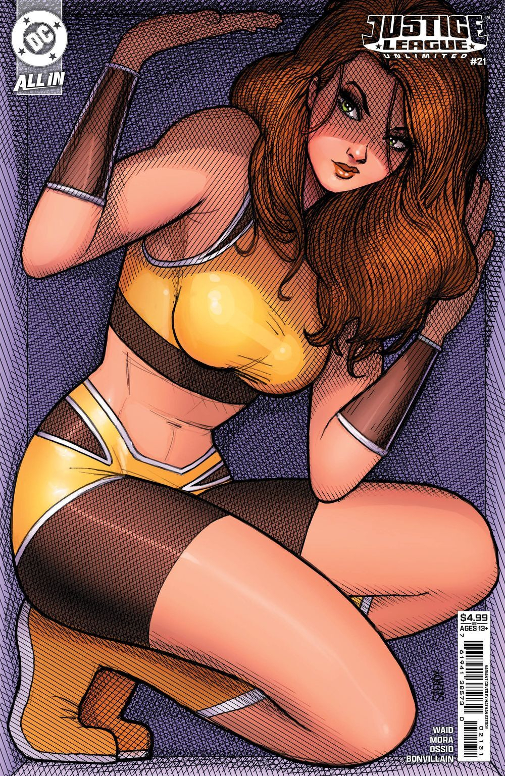Justice League Unlimited #21 (Cover C Nathan Szerdy Card Stock Variant)