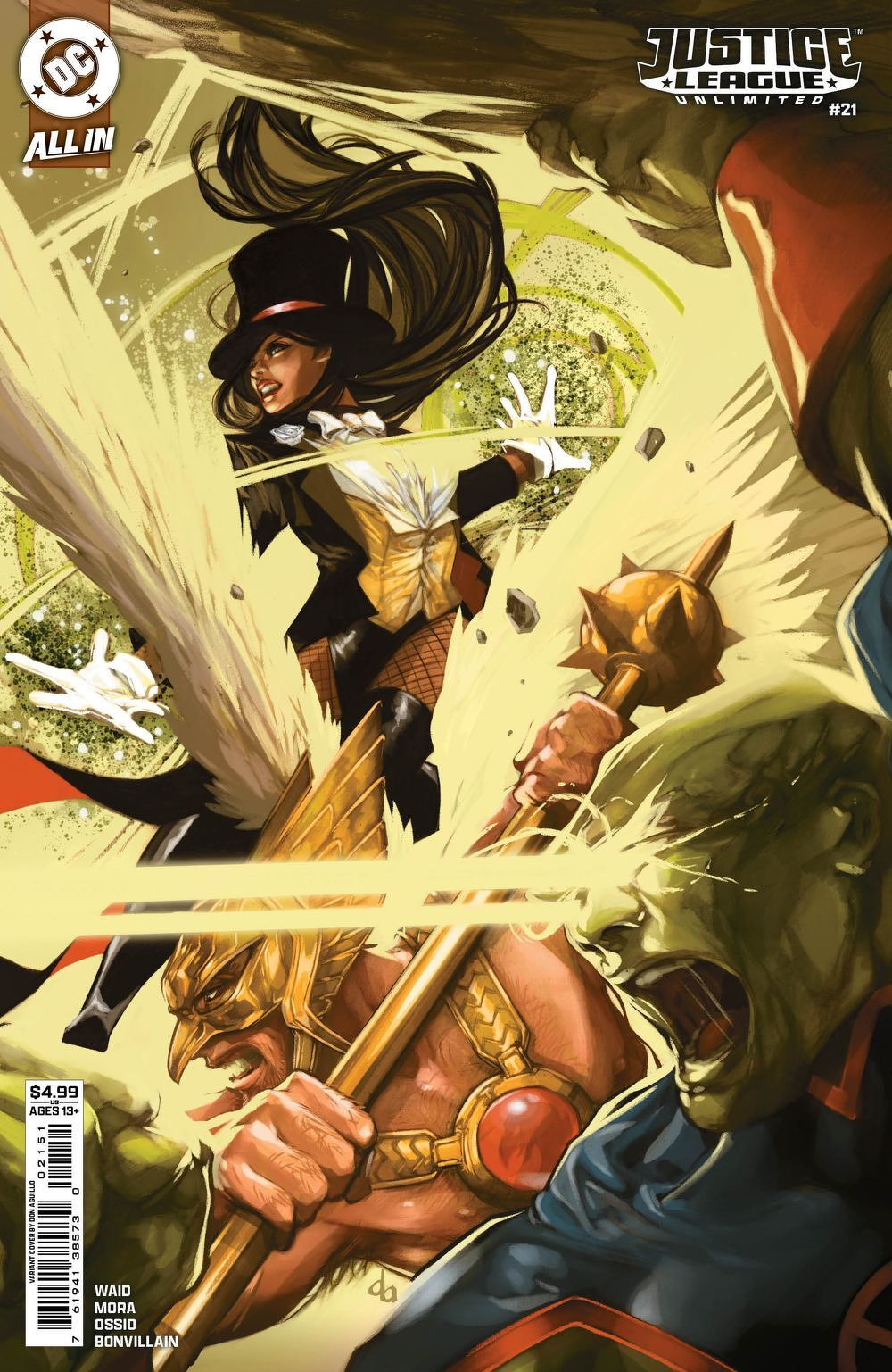 Justice League Unlimited #21 (Cover E Don Aguillo Card Stock Variant)