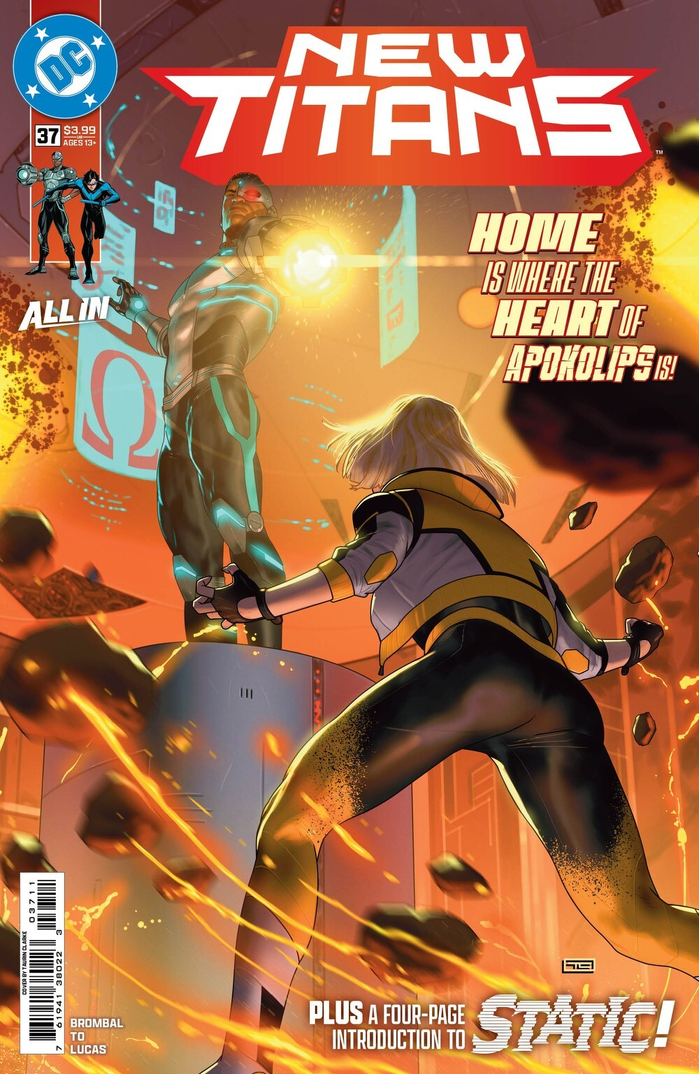 New Titans #37 (Cover A Taurin Clarke)