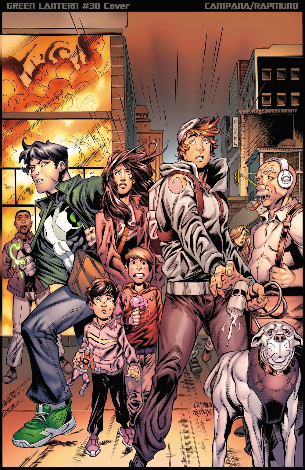 Green Lantern #37 (Cover C Chris Campana & Norm Rapmund Card Stock Variant)