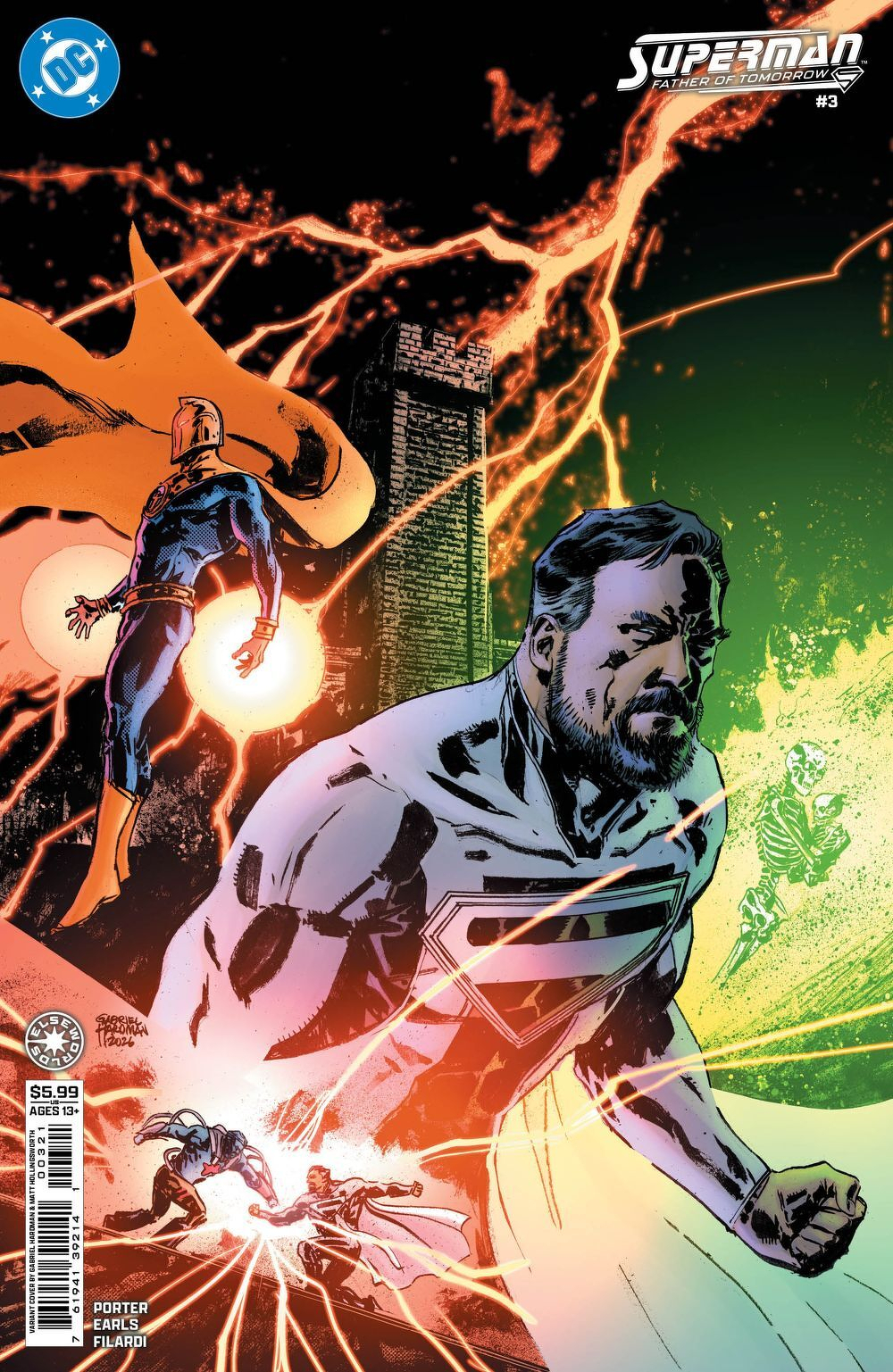 Superman Father Of Tomorrow #3 (Of 6)(Cover B Gabriel Hardman Card Stock Variant)
