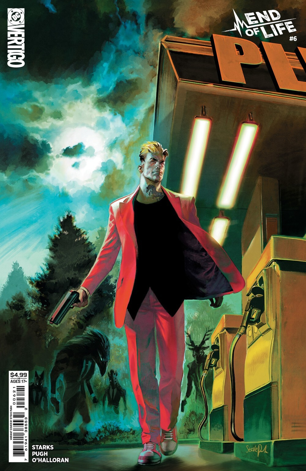 End Of Life #6 (Cover B Steve Pugh Card Stock Variant)