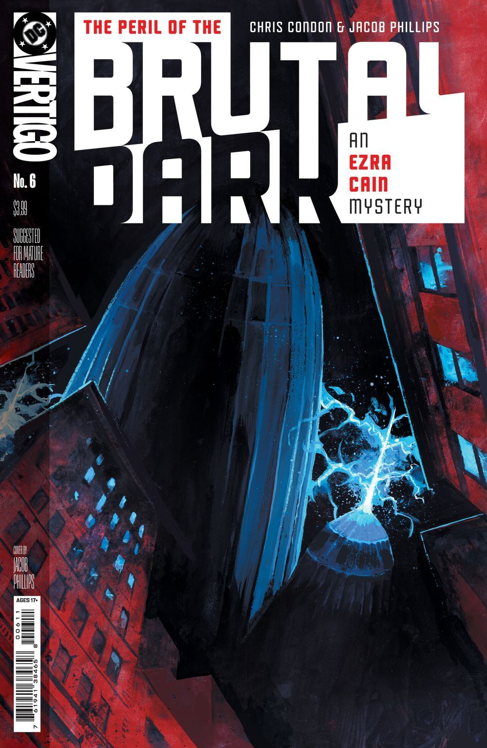 Peril Of The Brutal Dark An Ezra Cain Mystery #6 (Of 6)(Cover A Jacob Phillips)