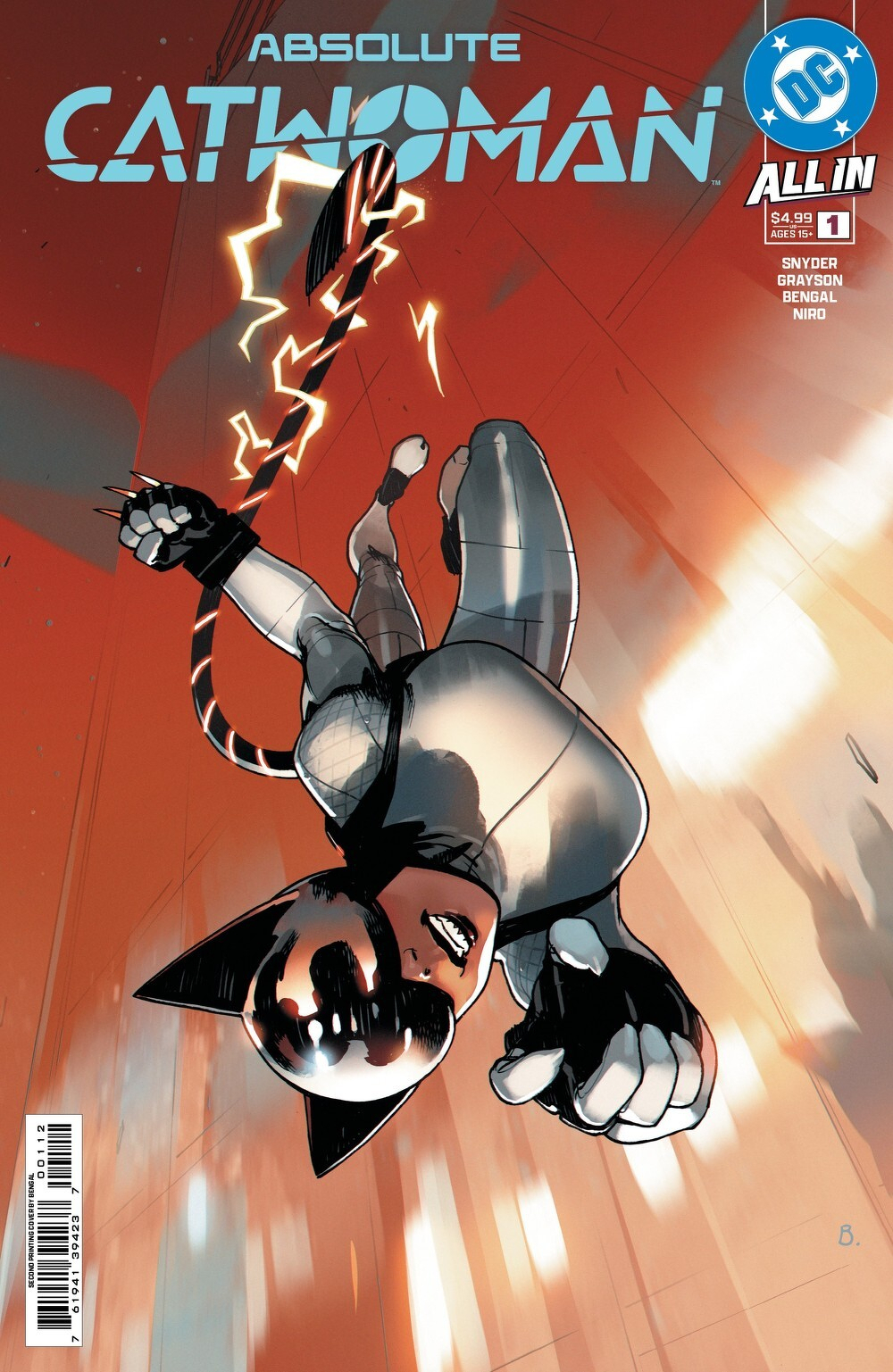 Absolute Catwoman #1 (OF 6)(2nd Printing Cover A Bengal)