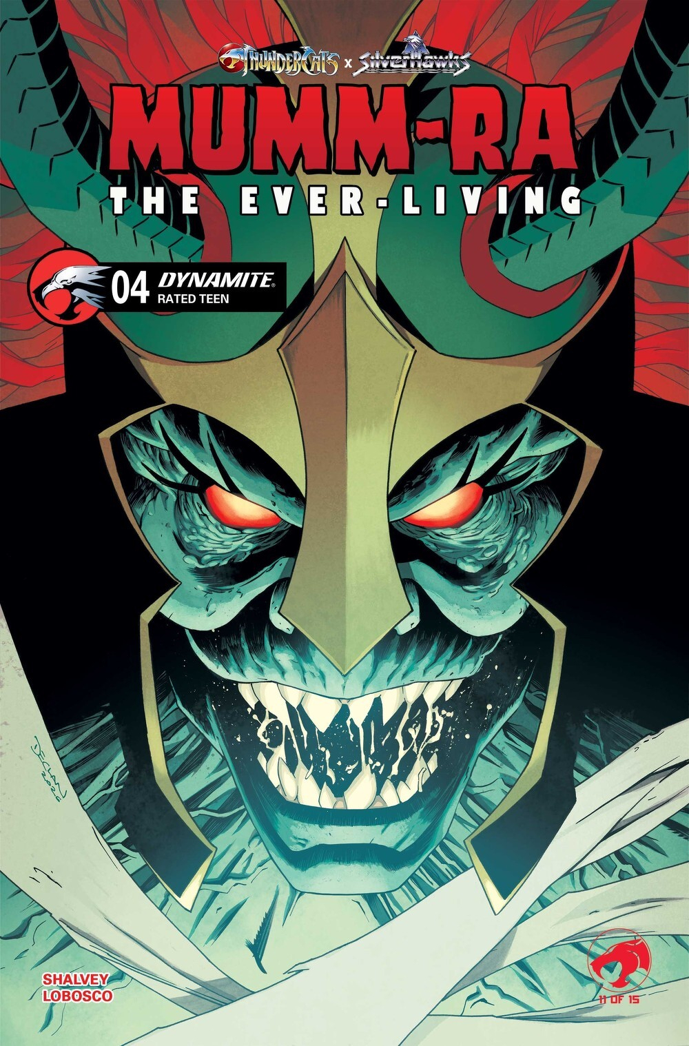 Mumm-Ra The Ever-Living #4 (Cover B Declan Shalvey)(find on eBay)