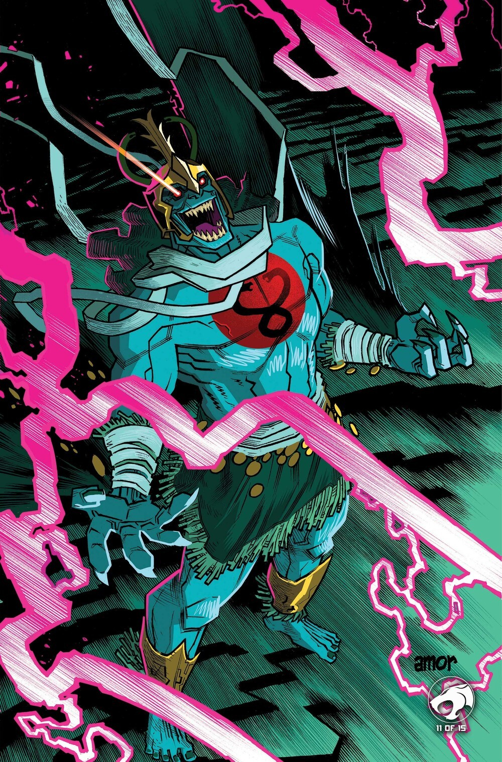 Mumm-Ra The Ever-Living #4 (Cover G John Amor Full Art Variant)(find on eBay)