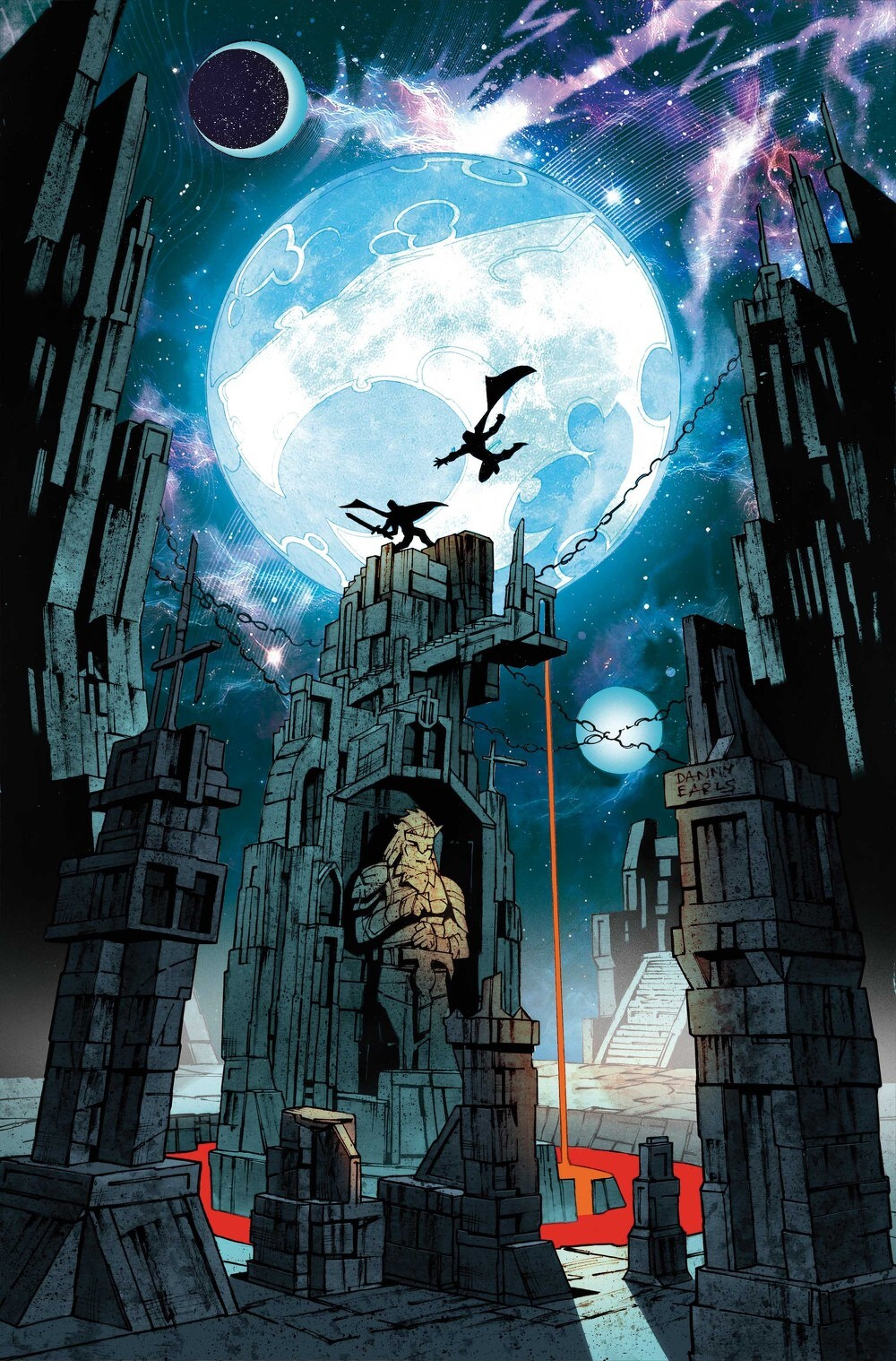 Mumm-Ra The Ever-Living #4 (Cover J Danny Earls Full Art Variant)(find on eBay)