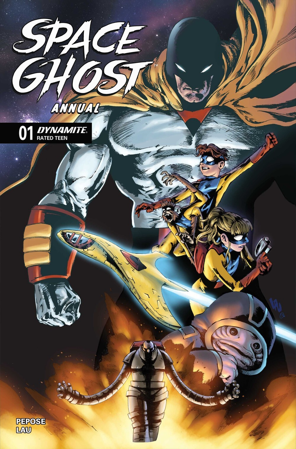 Space Ghost Volume 2 Annual #1 (One Shot)(Cover A Jonathan Lau)(find on eBay)