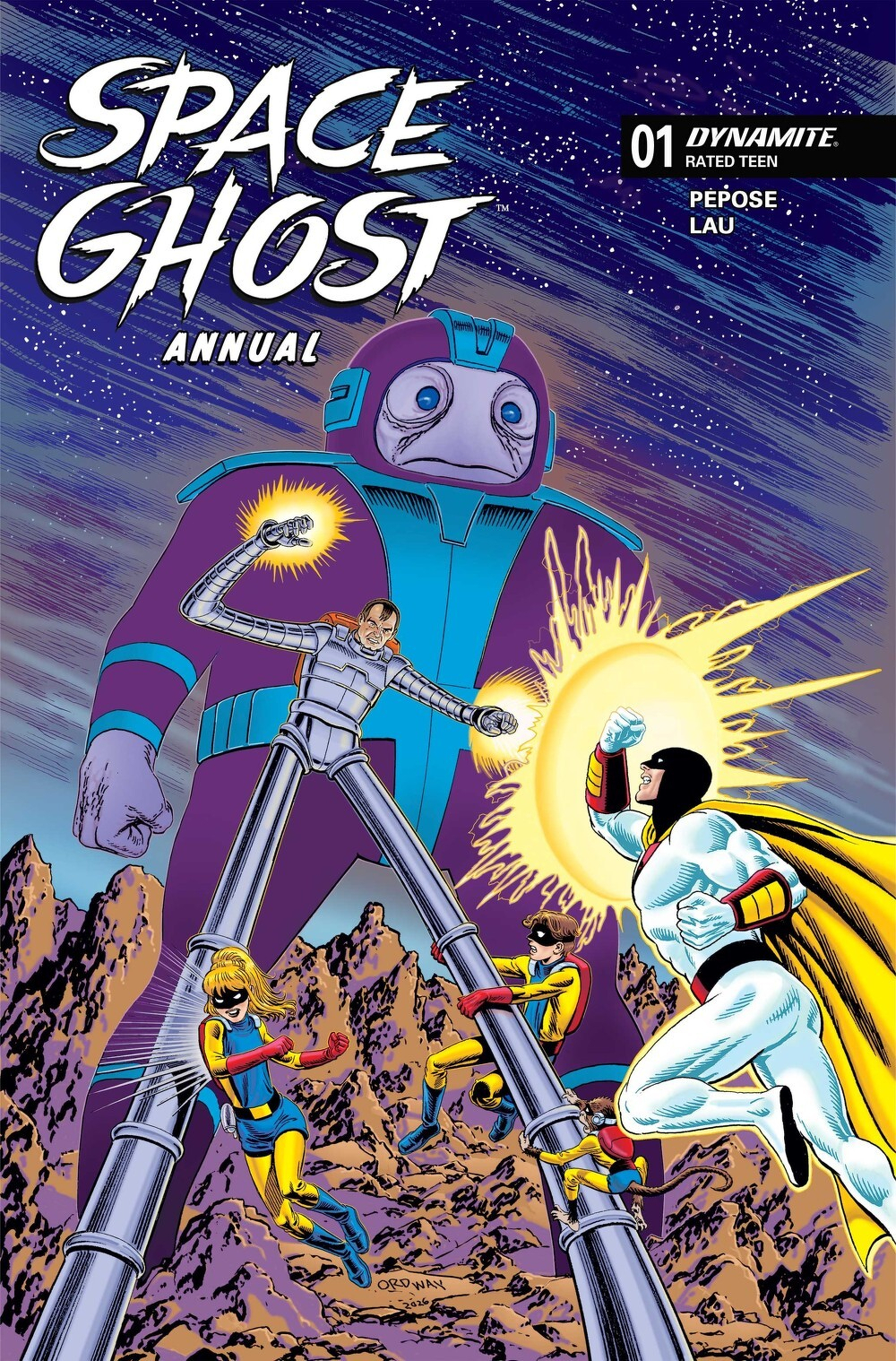Space Ghost Volume 2 Annual #1 (One Shot)(Cover D Jerry Ordway)(find on eBay)
