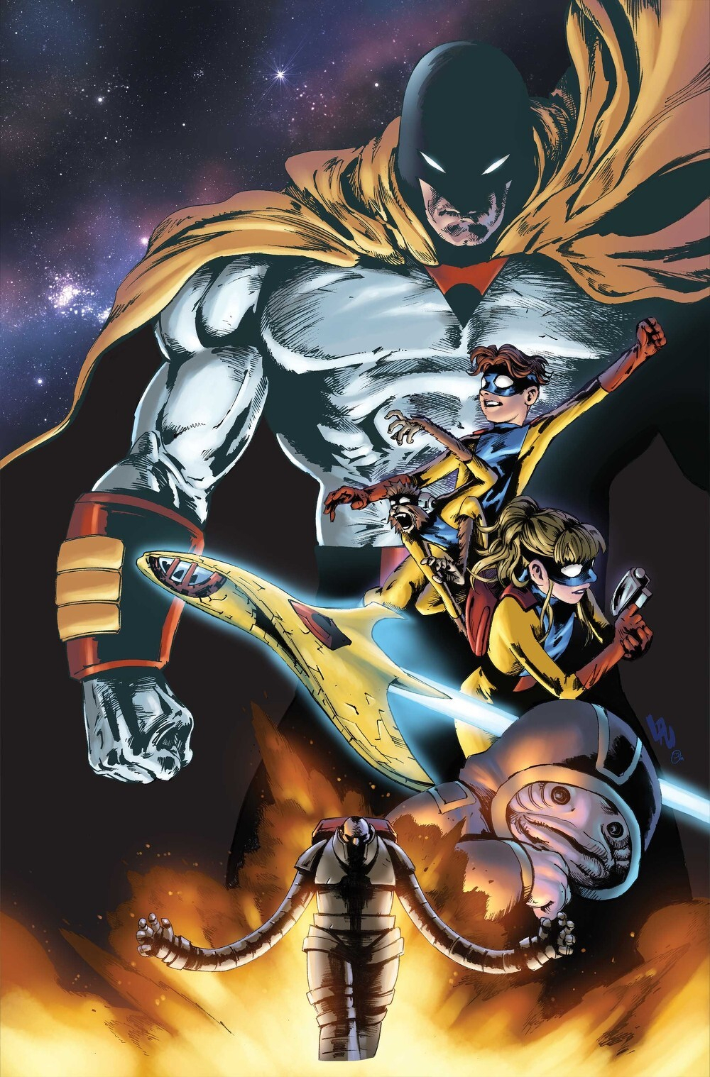 Space Ghost Volume 2 Annual #1 (One Shot)(Cover H Jonathan Lau Full Art Variant)(find on eBay)