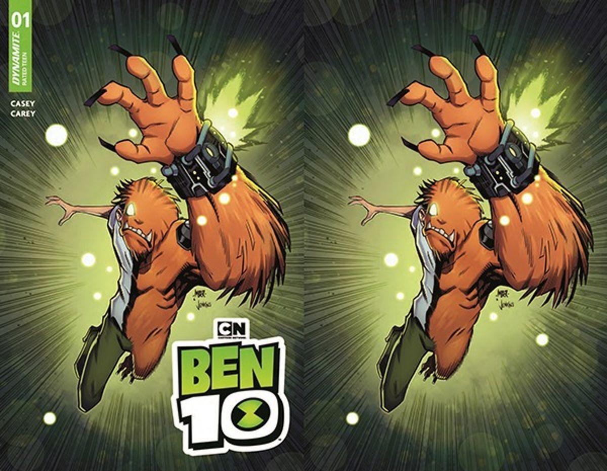 Ben 10 #1 Covers ZE & ZF Chris !Mber Diamond Head Dynamite.com Exclusive (Bundle Of 2)