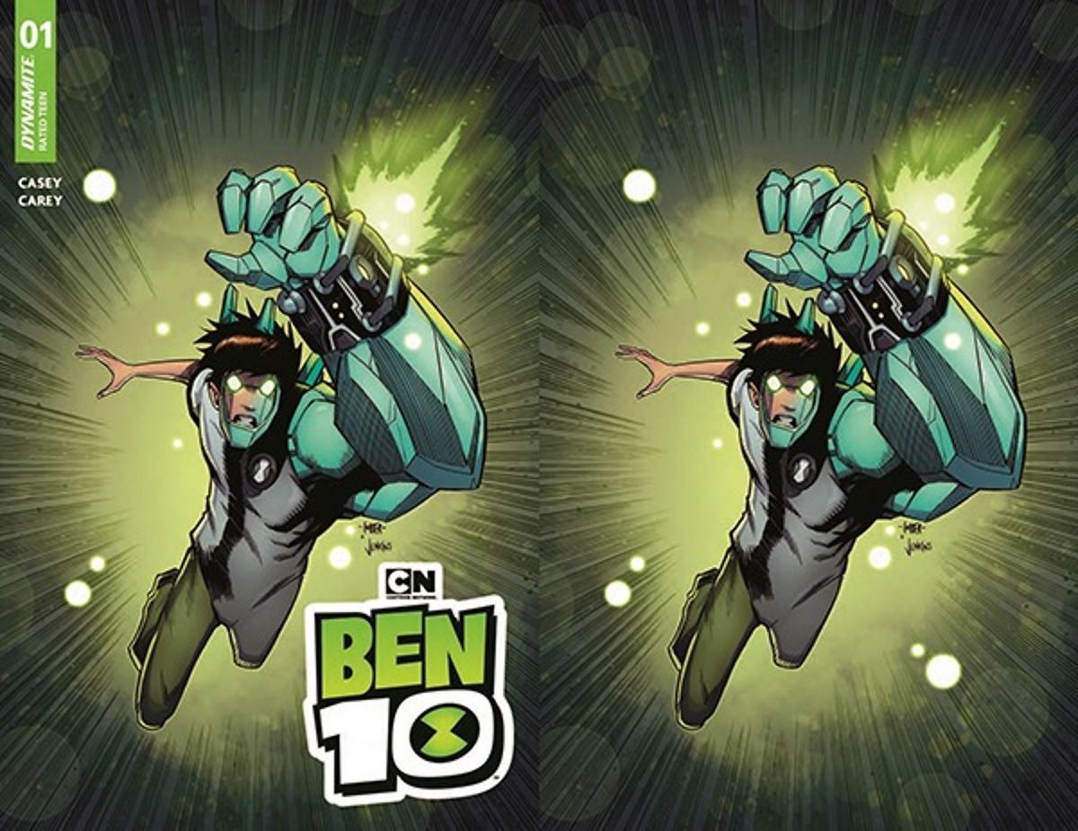 Ben 10 #1 Covers ZG & ZH Chris !Mber Heatblast Dynamite.com Exclusive (Bundle Of 2)