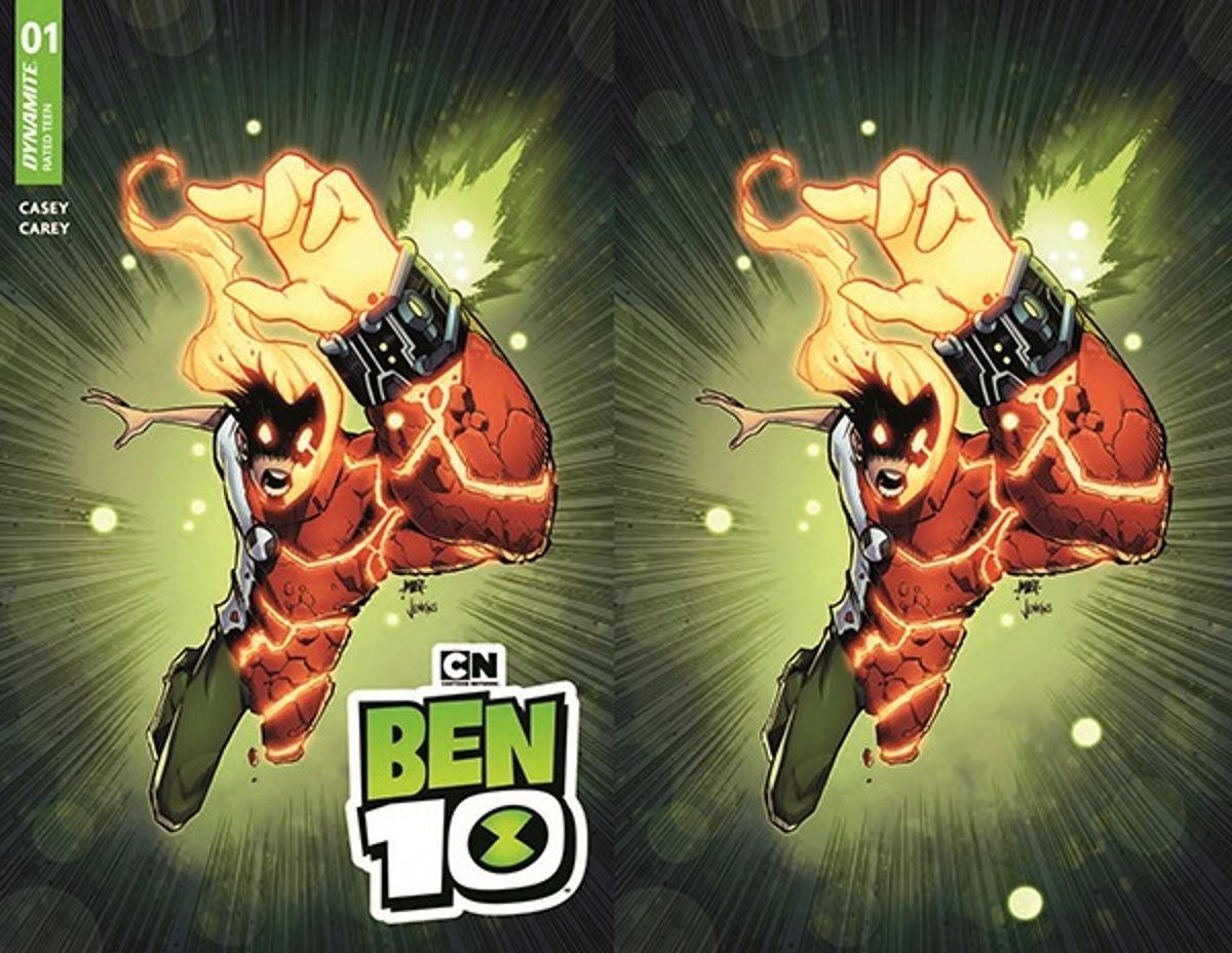 Ben 10 #1 Covers ZI & ZJ Chris !Mber Wildmutt Dynamite.com Exclusive (Bundle Of 2)