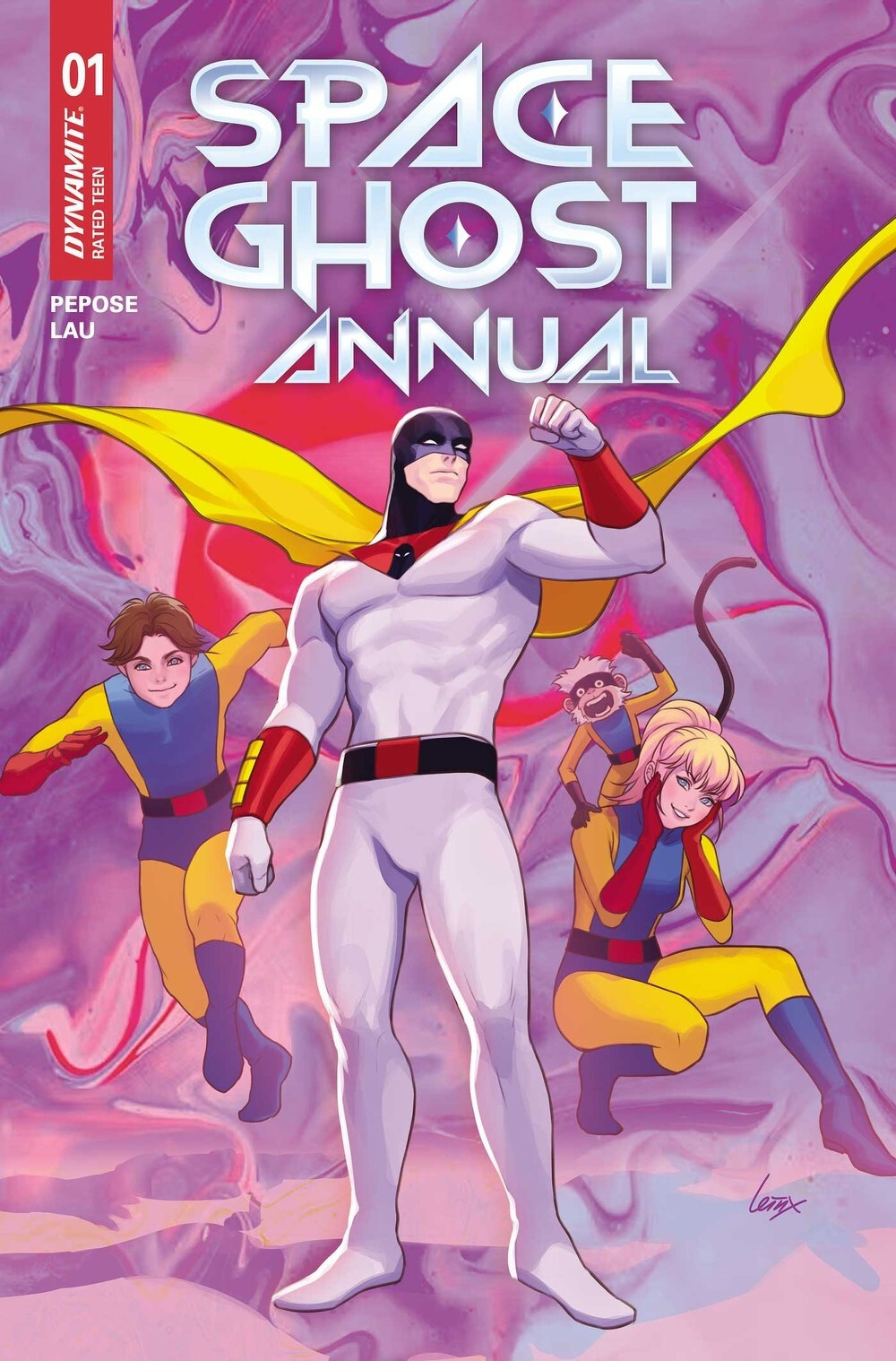 Space Ghost Volume 2 Annual #1 (One Shot)(Cover J Lesley Leirix Li K-pop Homage Variant)(find on eBay)