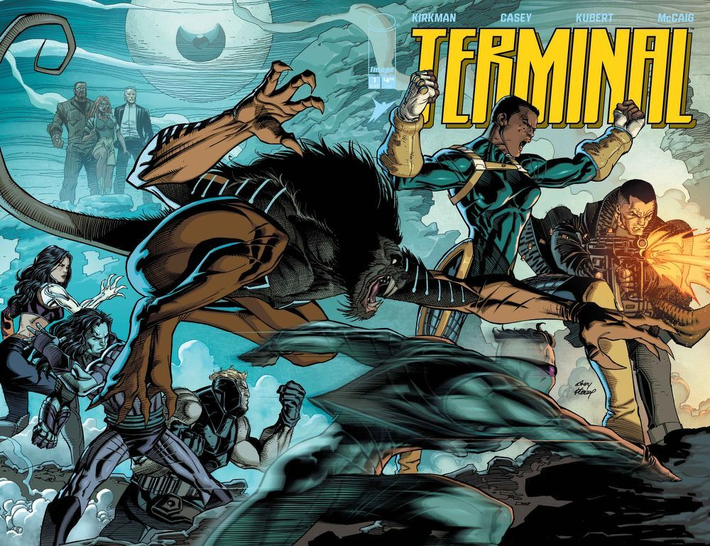 Terminal #1 (Cover A Andy Kubert & Dave McCaig Connecting Wraparound Variant)