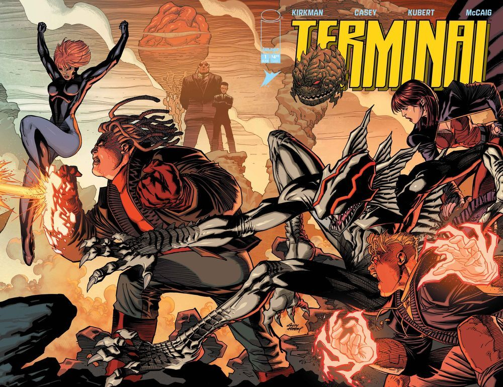 Terminal #1 (Cover B Andy Kubert & Dave McCaig Connecting Wraparound Variant)
