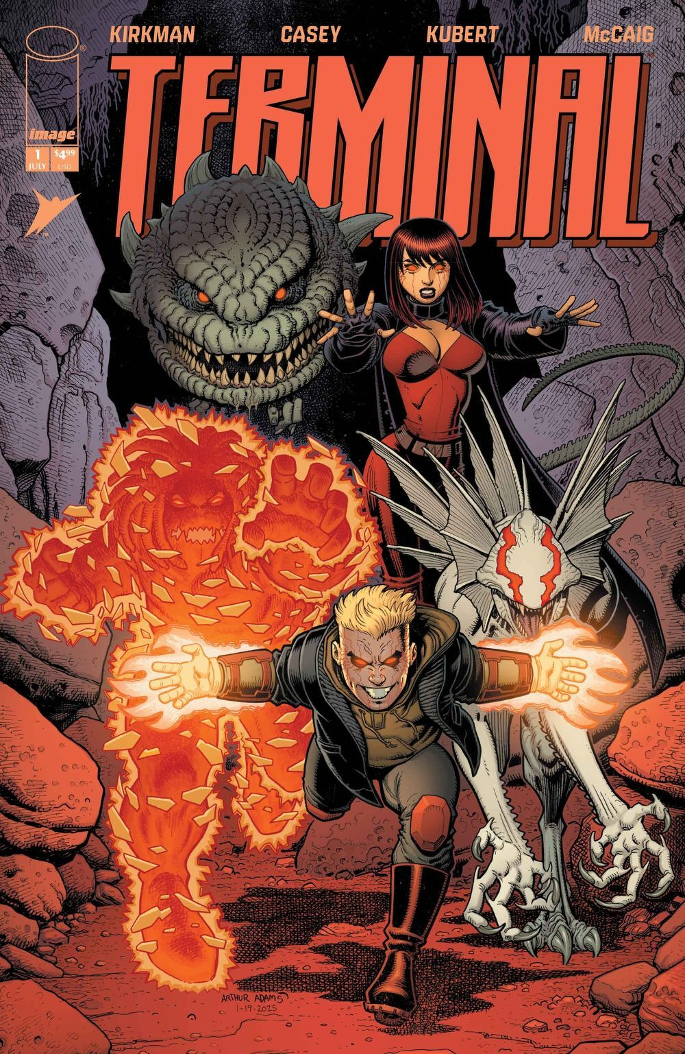 Terminal #1 (Cover D Arthur Adams & Dave McCaig)