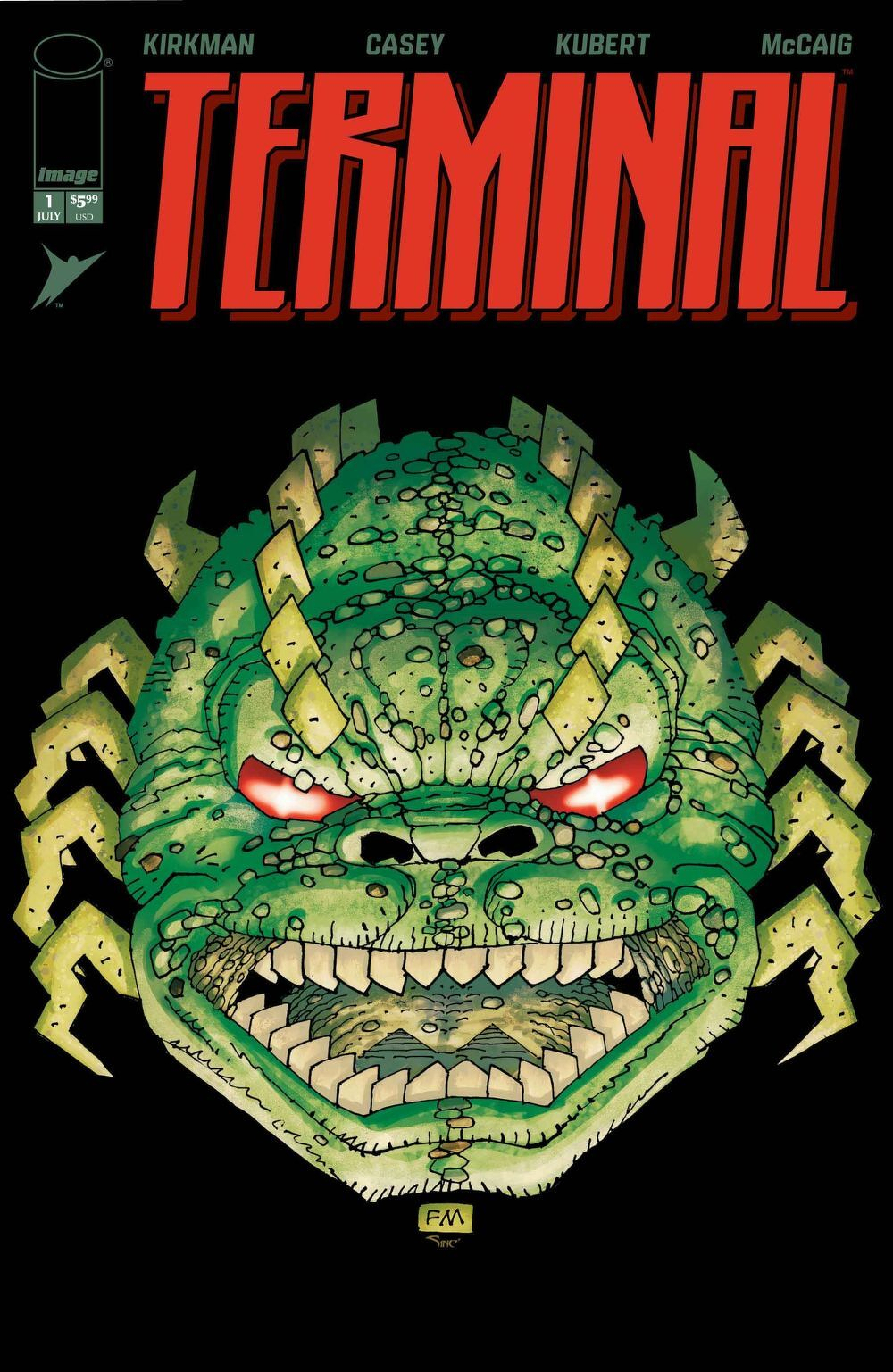 Terminal #1 (Cover G Frank Miller & Alex Sinclair Foil Variant)