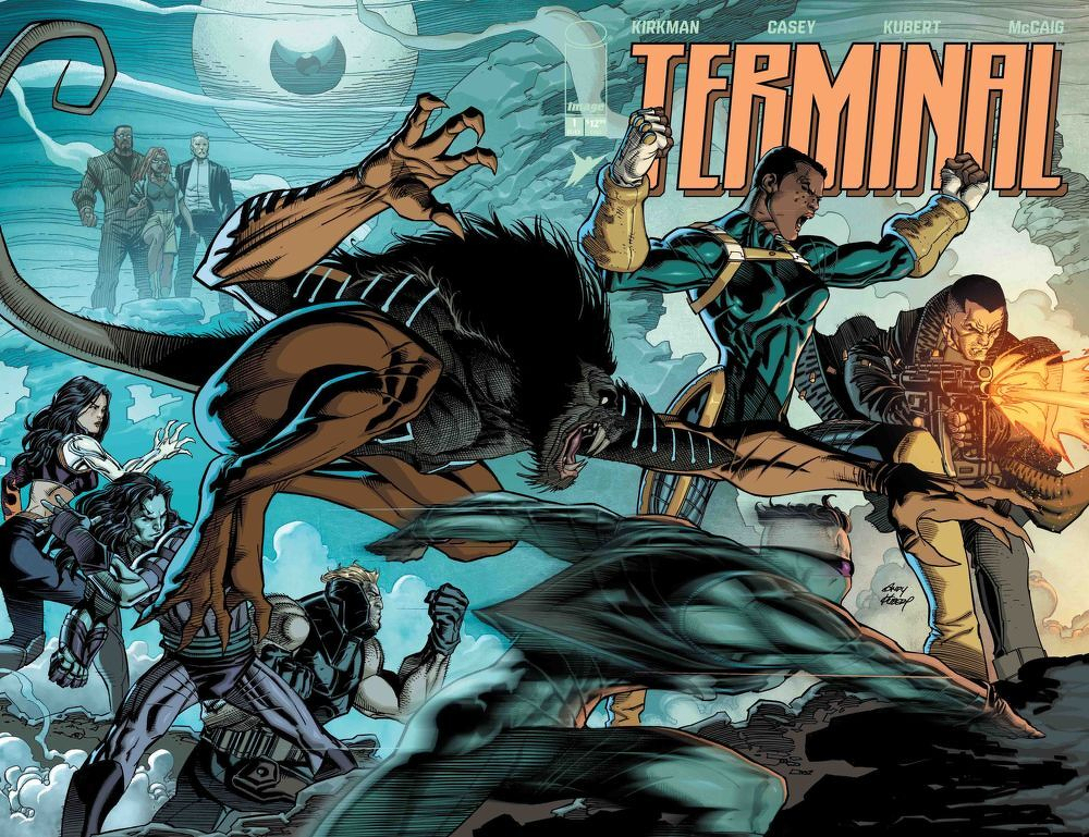 Terminal #1 (Cover M Andy Kubert & Dave McCaig Connecting Wraparound Chromium Variant)