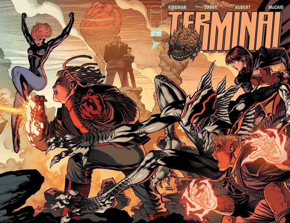 Terminal #1 (Cover N Andy Kubert & Dave McCaig Connecting Wraparound Chromium Variant)