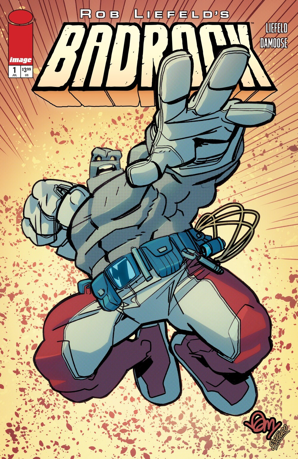 Badrock #1 (Cover A Seth Damoose)