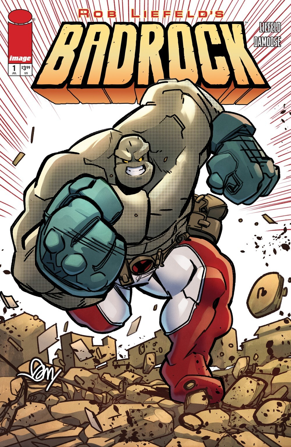 Badrock #1 (Cover E Seth Damoose)