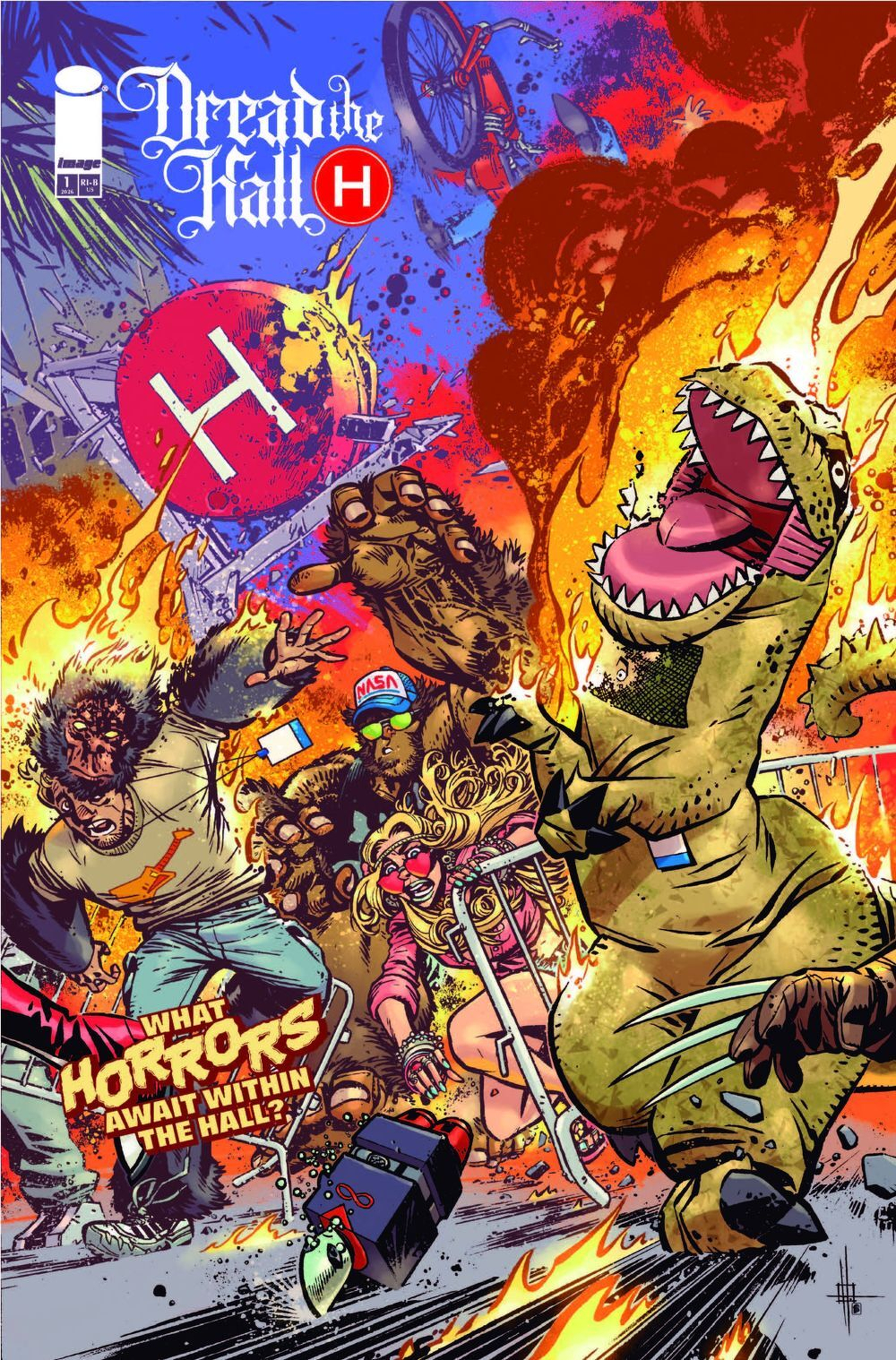 Dread The Hall H 2026 #1 (One Shot)(Cover E Zach Howard)
