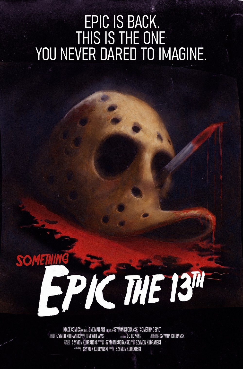 Something Epic #13 (Cover C Szymon Kudranski Friday The 13th Homage Variant)