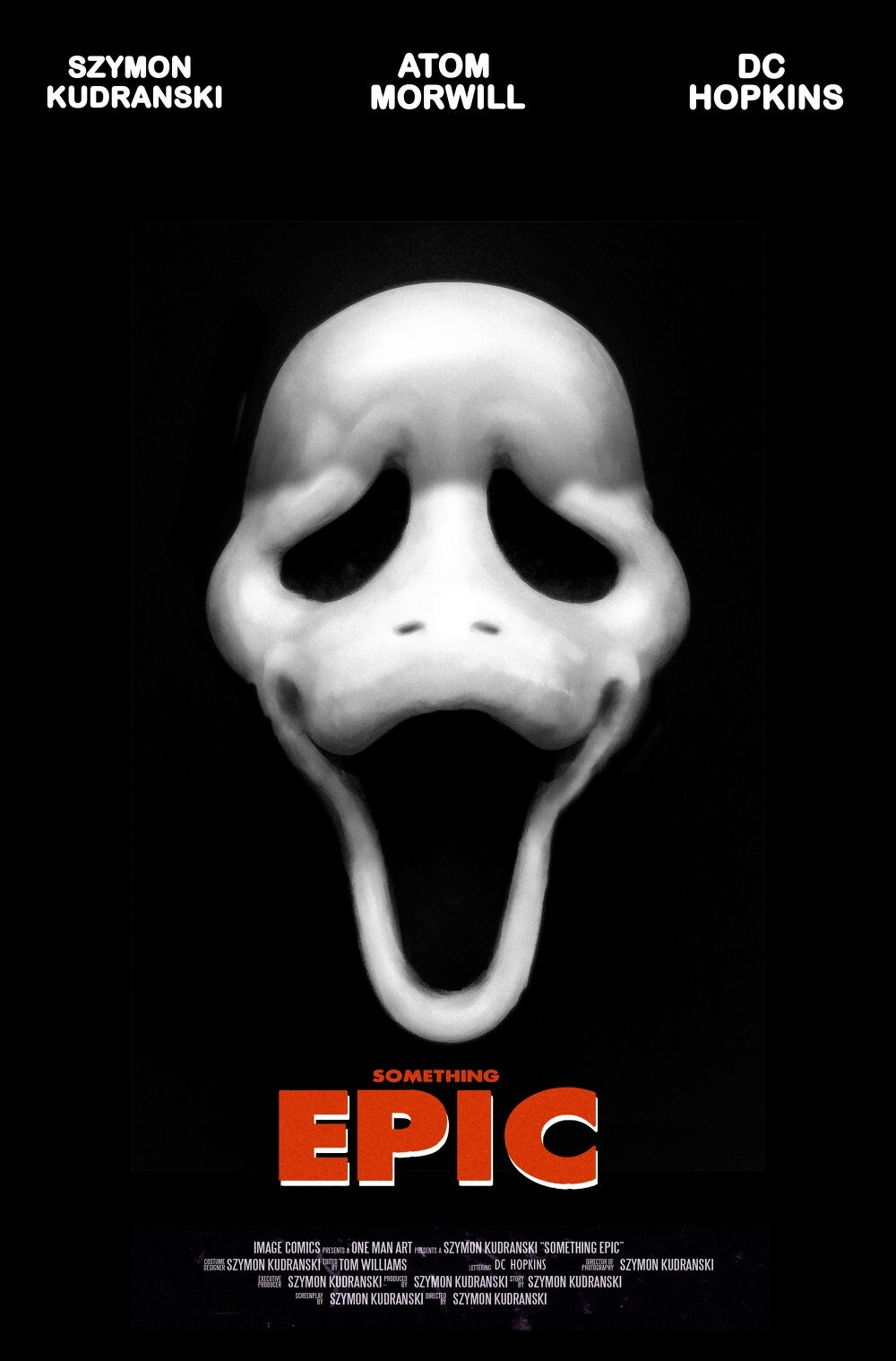 Something Epic #13 (Cover E Szymon Kudranski Scream Homage Variant)