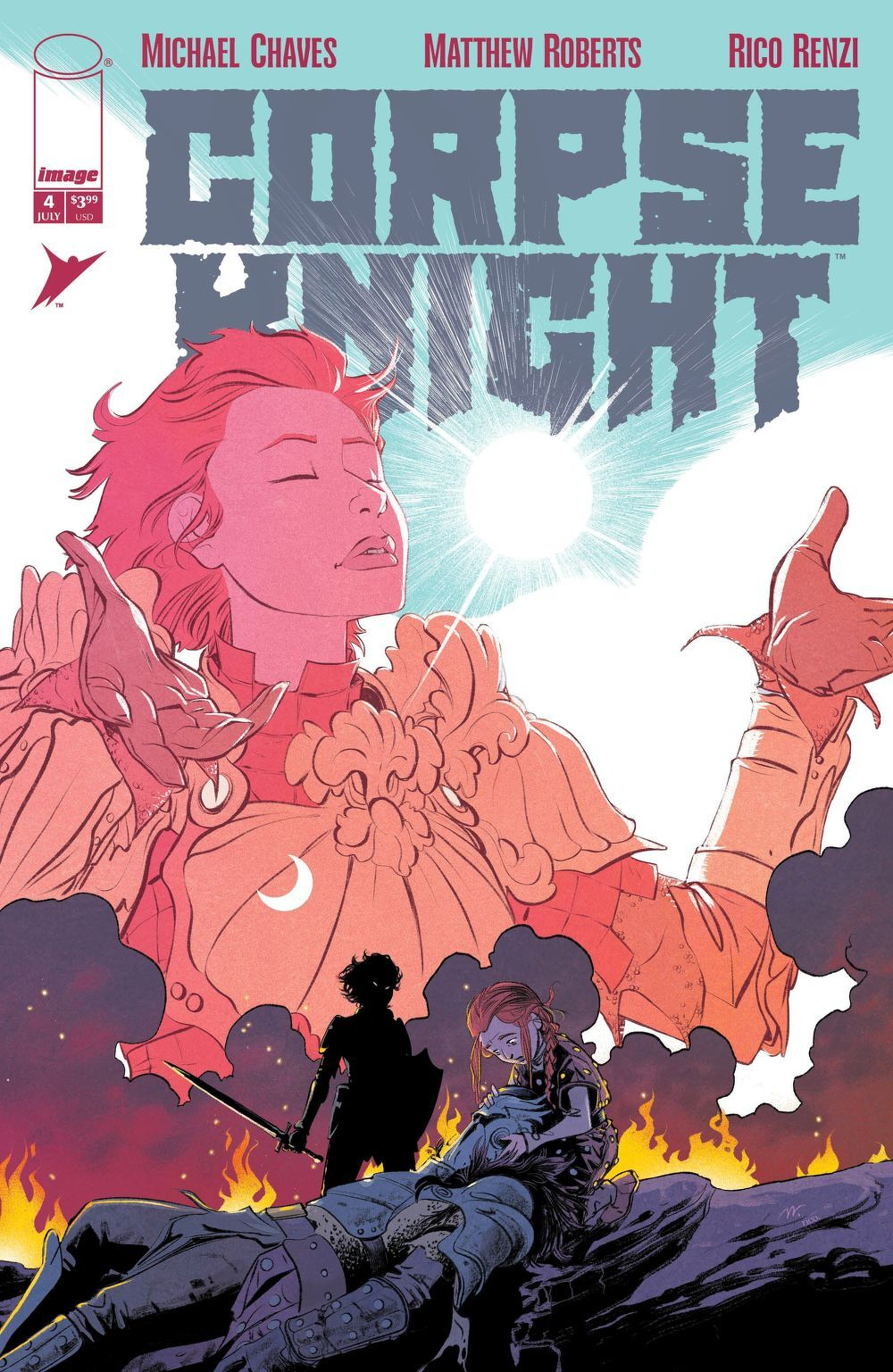 Corpse Knight #4 (Of 6)(Cover A Matthew Roberts & Rico Renzi)