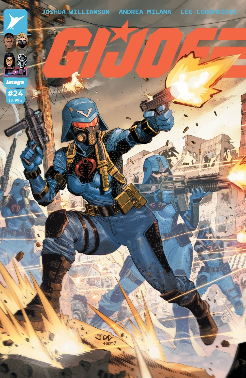 G.I. Joe #24 (Cover B Joshua Cassara & Romulo Fajardo Jr.)