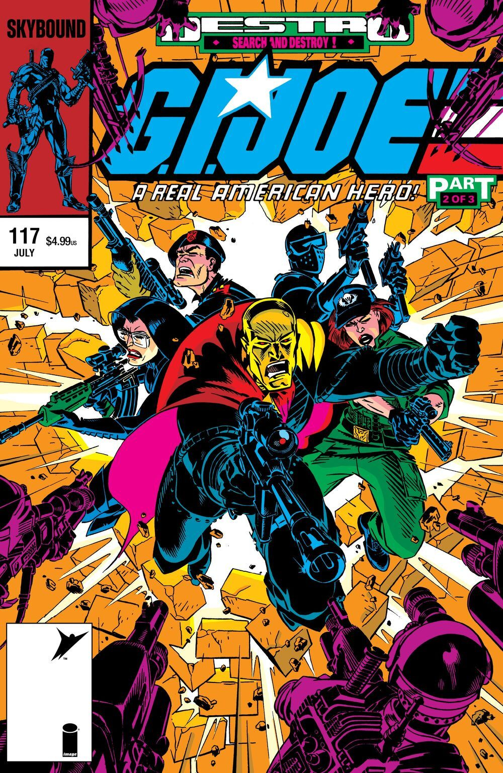 G.I. Joe A Real American Hero #117 Hama Files Edition (Cover C Michael Golden Foil Variant)