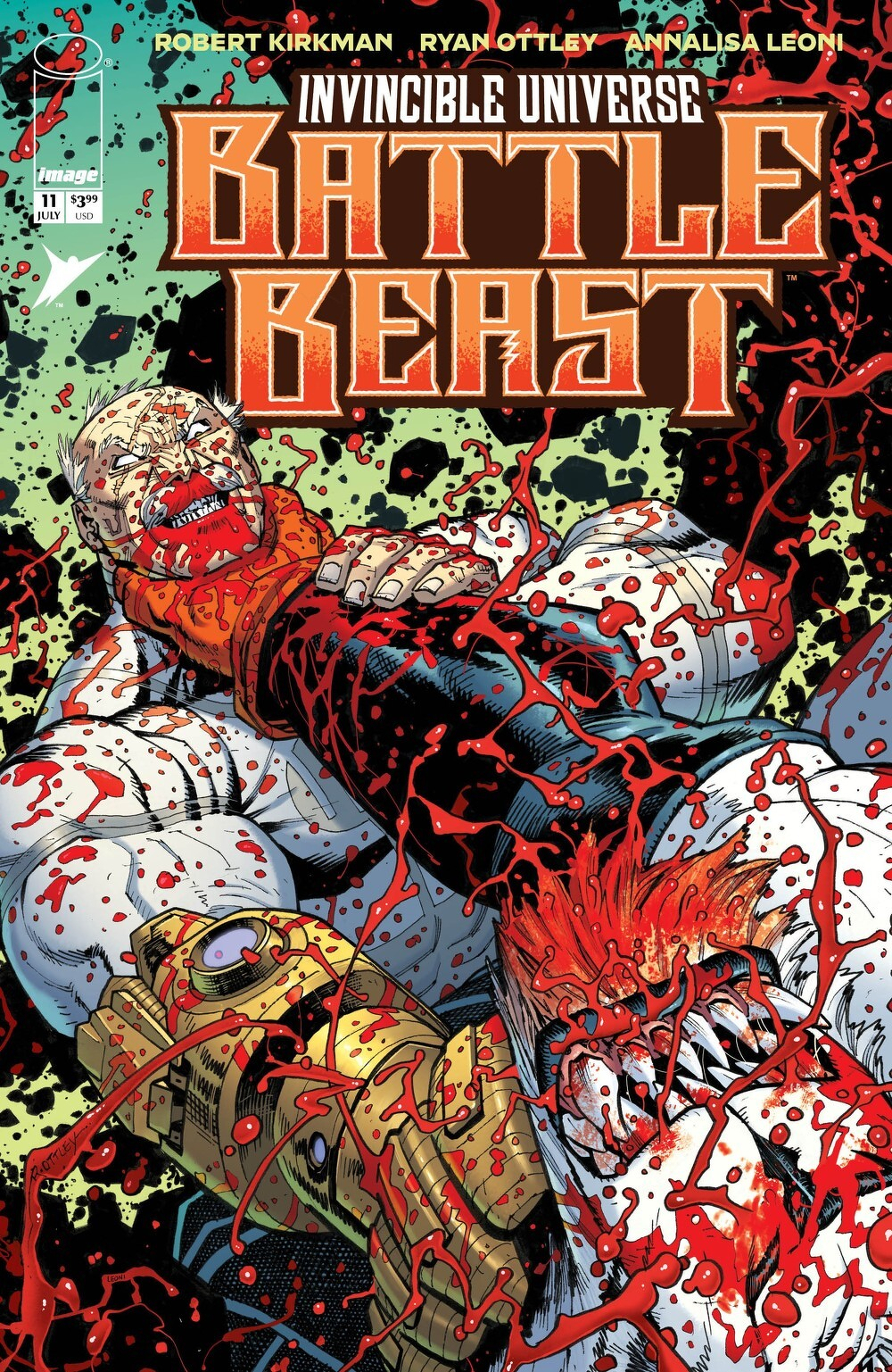 Invincible Universe Battle Beast #11 (Cover A Ryan Ottley & Annalisa Leoni