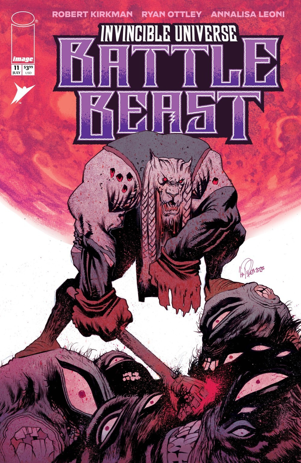 Invincible Universe Battle Beast #11 (Cover D James Harren)