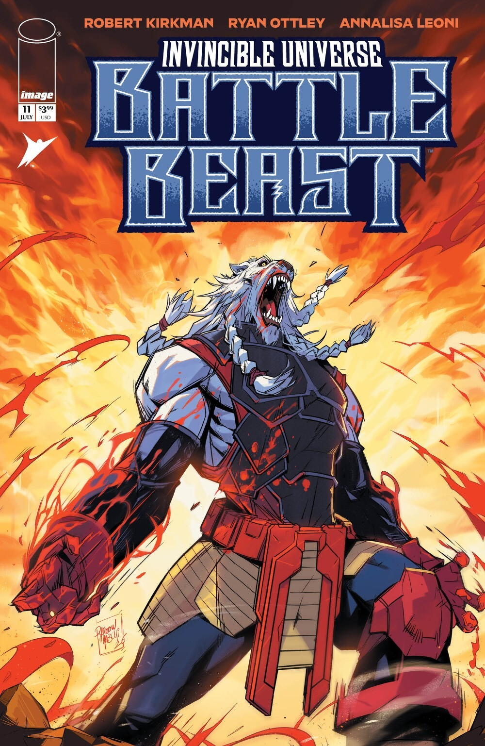 Invincible Universe Battle Beast #11 (Cover E Hicham Habchi)