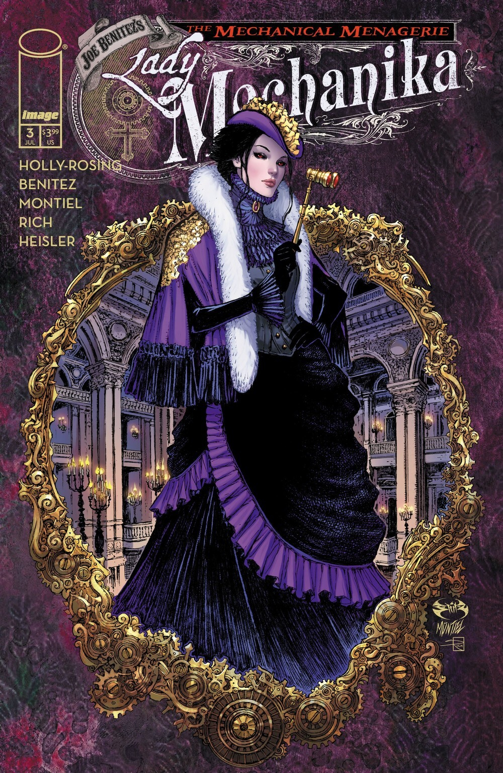 Lady Mechanika The Mechanical Menagerie #3 (Of 4)(Cover A Joe Benitez & Martin Montiel)