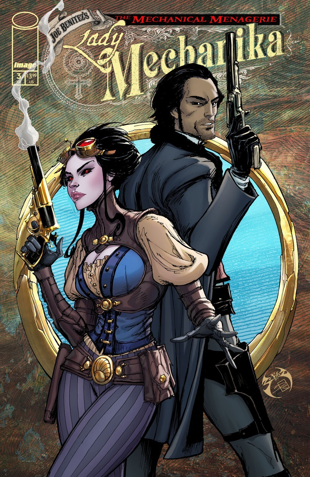 Lady Mechanika The Mechanical Menagerie #3 (Of 4)(Cover B Joe Benitez & Sabine Rich)