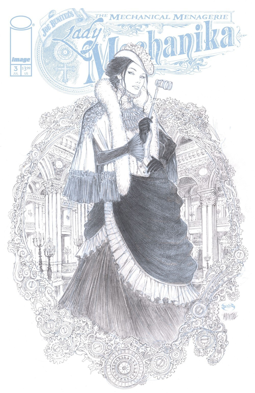 Lady Mechanika The Mechanical Menagerie #3 (Of 4)(Cover C Joe Benitez & Martin Montiel)