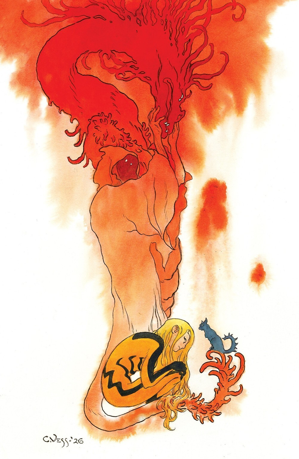 M1 Monster Racing League #2 (Cover B Charles Vess Full Art Variant)