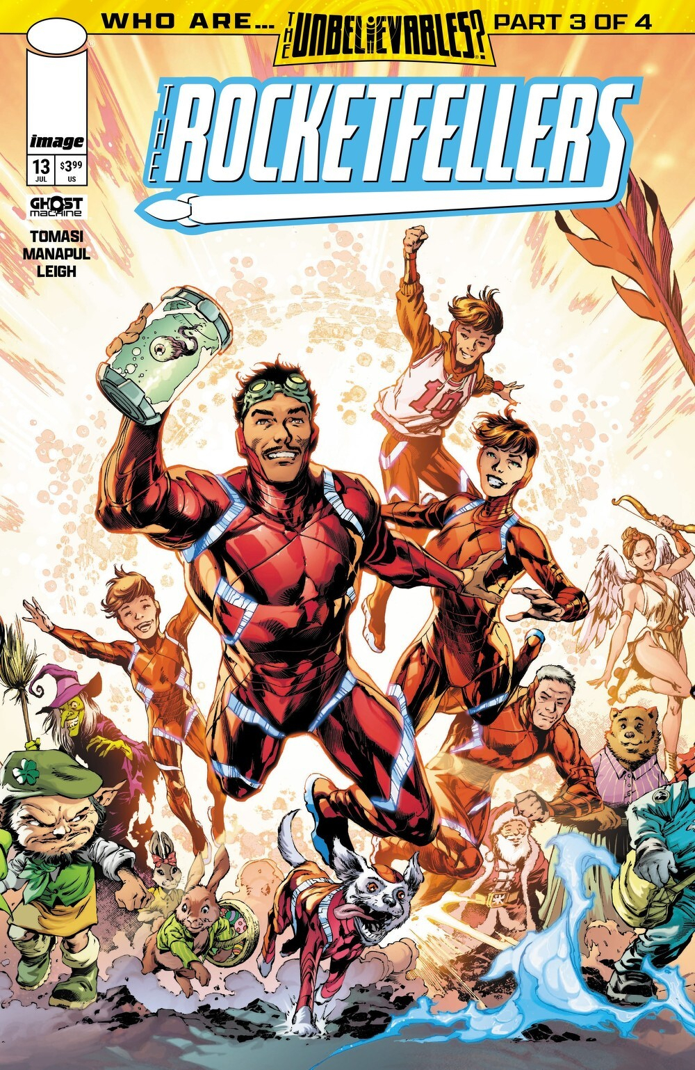Rocketfellers #13 (Cover B Ivan Reis & Danny Miki)