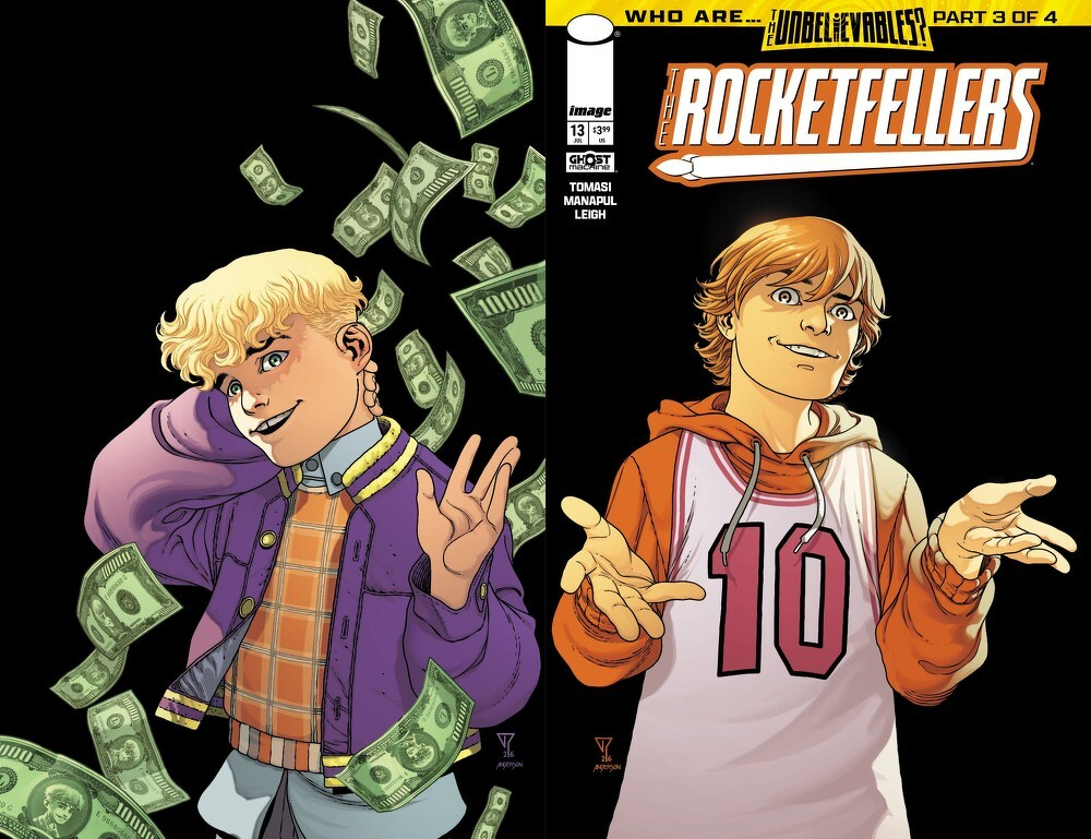Rocketfellers #13 (Cover C Francis Portela & Brad Anderson)