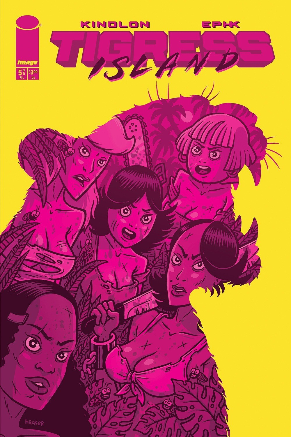 Tigress Island #5 (Of 5)(Cover C Michael Hacker)